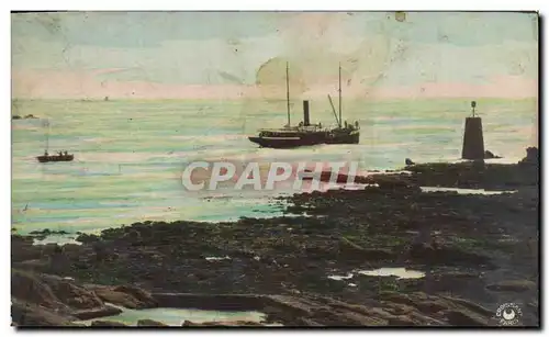 Cartes postales Phare Bateau