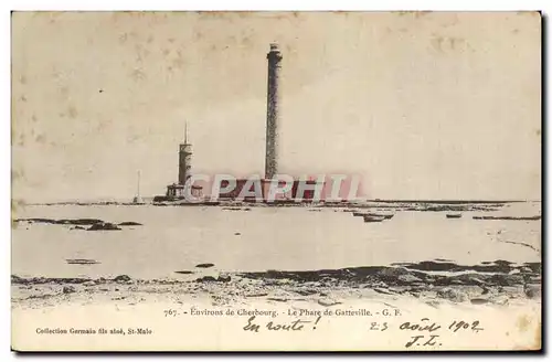 Cartes postales Phare de Gatteville Environs de Cherbourg