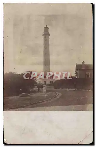 CARTE PHOTO Phare