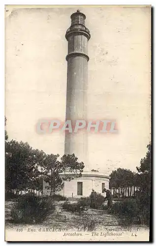 Ansichtskarte AK Environs d&#39Arcachon Le Phare