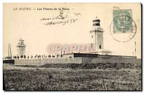 Cartes postales Phare Le Havre Les phares de la Heve