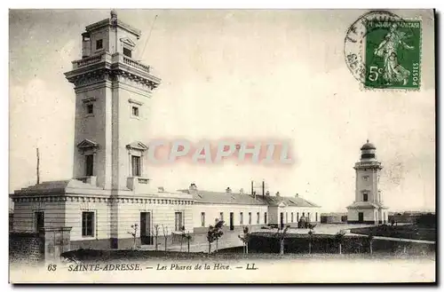 Cartes postales Phare Sainte Adresse Les phares de la Heve