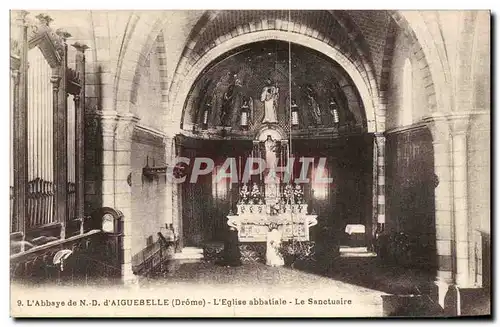 Ansichtskarte AK Orgue L&#39abbaye de ND d&#39Aiguebelle L&#39eglise abbatiale Le sanctuaire