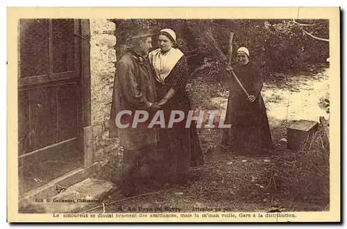 Ansichtskarte AK Folklore Au Pays du Berry Arrendez un peu !