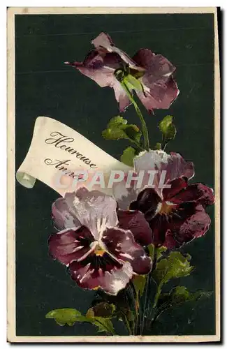 Cartes postales Fantaisie Fleurs