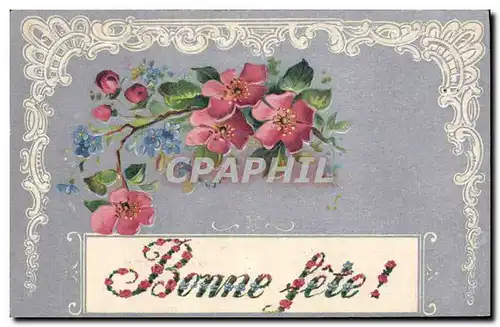 Cartes postales Fantaisie Fleurs