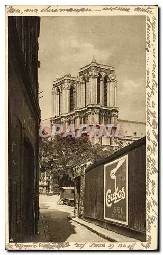 Ansichtskarte AK Publicite Paris Notre Dame Cerebos Sel de table
