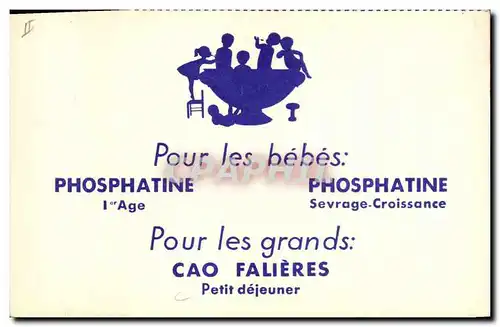 Ansichtskarte AK Publicite Phosphatine Bebes Enfant