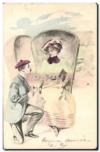 Cartes postales Illustrateur Fantaisie Femme