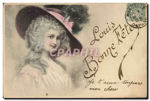 Cartes postales Illustrateur Fantaisie Femme