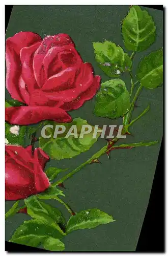 Ansichtskarte AK Fantaisie Fleurs