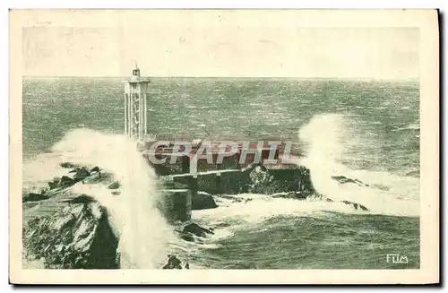 Cartes postales Phare Port Vendres Le phare et la jetee