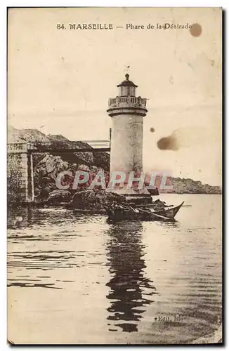 Cartes postales Phare de la Desirade Marseille
