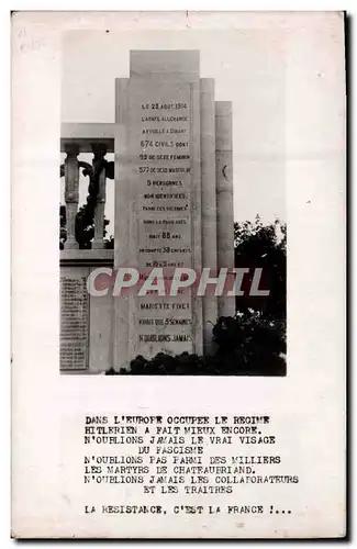 Cartes postales Militaria Monument Funeraire