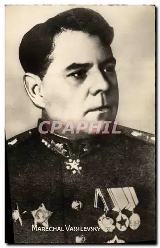 Ansichtskarte AK Militaria Marechal Vassilevsky Russie Russia