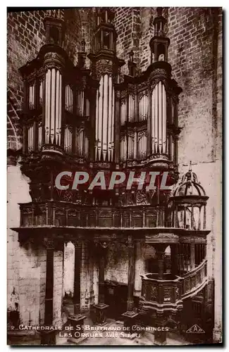 Cartes postales Orgue Cathedrale de St Bertrand de Comminges Les orgues