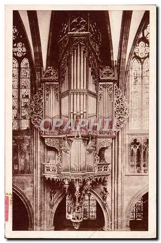 Cartes postales Orgue Strasbourg Les orgues