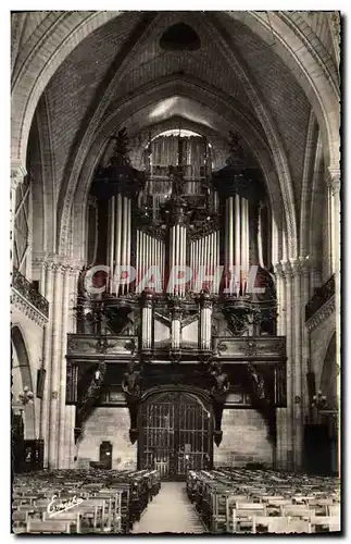 Cartes postales moderne Orgue Angers Les grands orgues de la cathedrale St Maurice