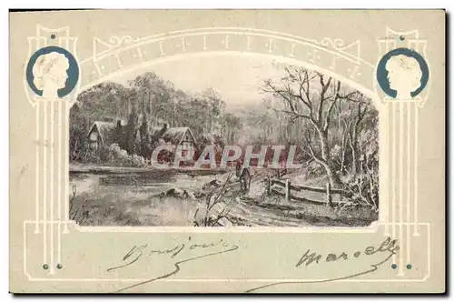 Cartes postales Fantaisie Payage