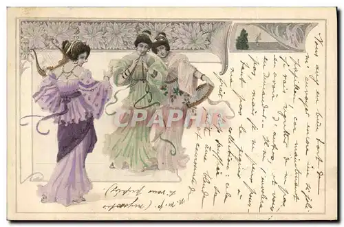 Cartes postales Fantaisie Femme