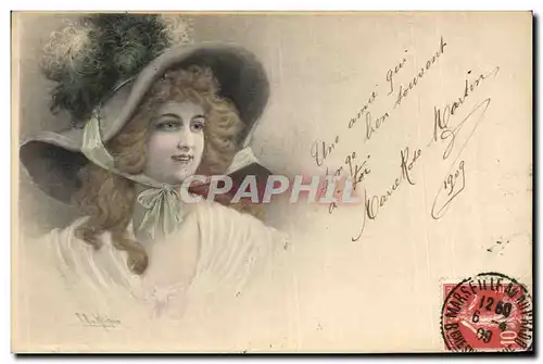 Cartes postales Fantaisie Femme