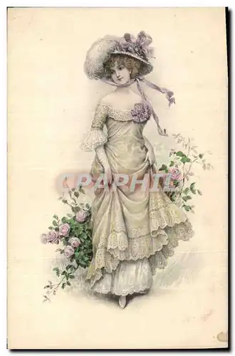 Cartes postales Fantaisie Femme