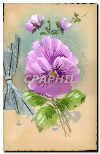 Cartes postales Fantaisie Fleurs