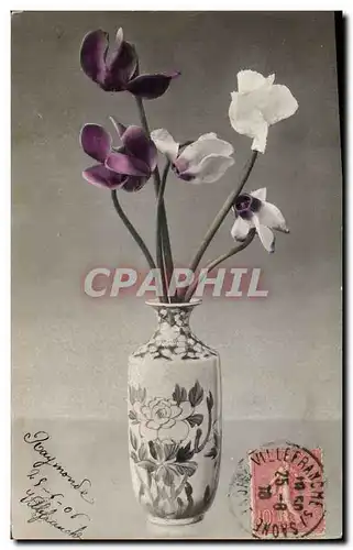 Cartes postales Fantaisie Fleurs