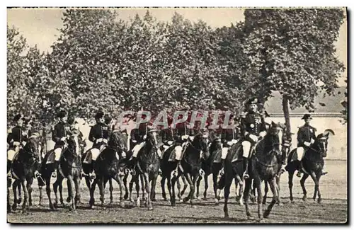 Moderne Karte Militaria Les ecuyers du Cadre Noir