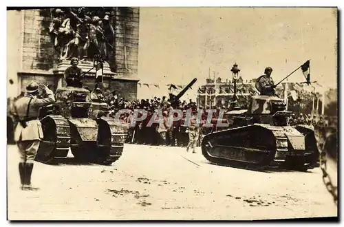 CARTE PHOTO Militaria Tanks Chars d&#39assaut