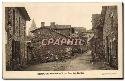 Cartes postales moderne Militaria Oradour sur Glane Rue des Bordes