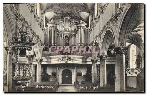 Cartes postales Orgue Mariastein neue Orgel
