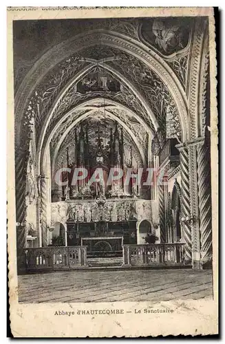 Cartes postales Orgue Abbaye d&#39Hautecombe Le sanctuaire