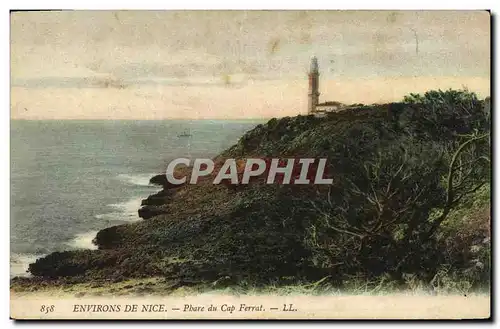 Ansichtskarte AK Phare du Cap Ferrat Environs de Nice