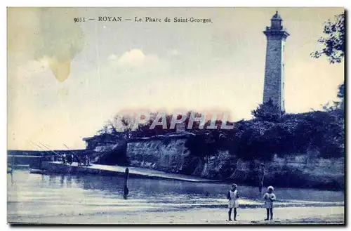 Ansichtskarte AK Phare de Saint Georges Royan