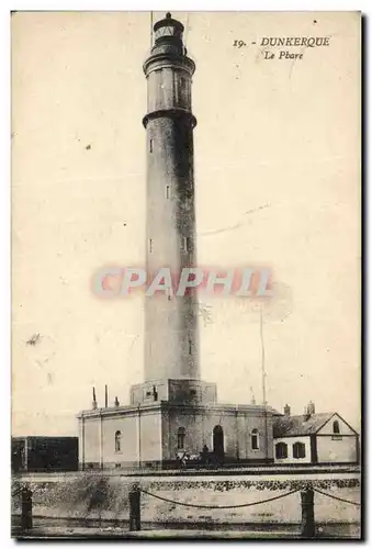 Cartes postales Phare Dunkerque