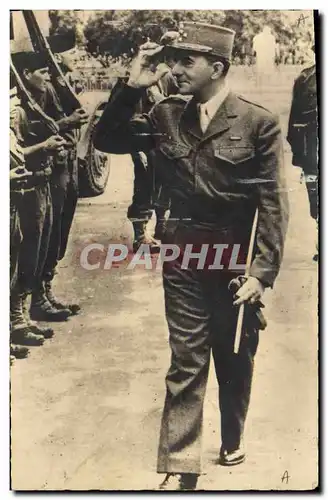 Cartes postales moderne Militaria General Delattre de Tassigny