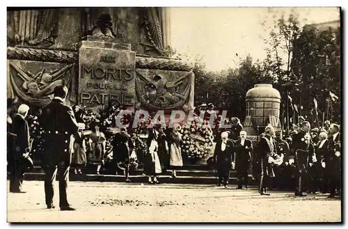 CARTE PHOTO Militaria Fetes du 14 Juillet 1919