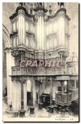 Cartes postales Orgue Saint Bertrand de Comminges La cathedrale Les orgues