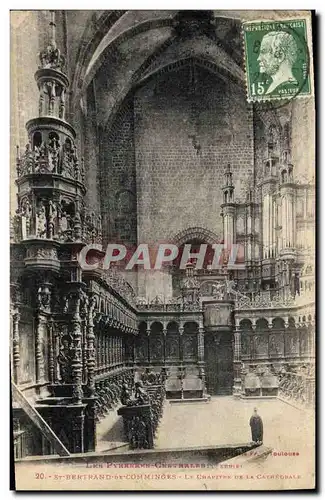 Cartes postales Orgue St Bertrand de Comminges La chapitre de la cathedrale