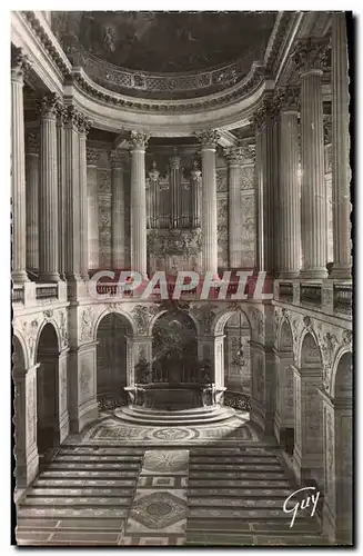 Cartes postales moderne Orgue Versailles Le chateau Interieur de la chapelle