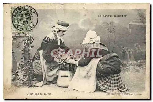 Cartes postales Folklore Cantal