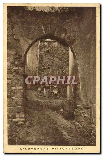 Cartes postales Folklore Auvergne