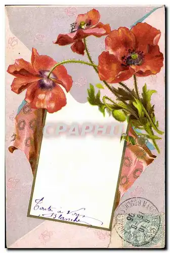 Cartes postales Fantaisie Fleurs