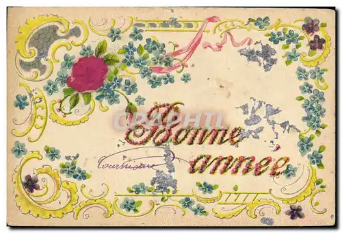 Cartes postales Fantaisie Fleurs