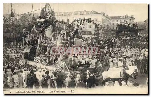 Cartes postales Vin Vendanges Carnaval de Nice