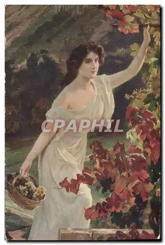 Ansichtskarte AK Vin Vendanges Salon de 1913 Abel Boye Dans les Pampres