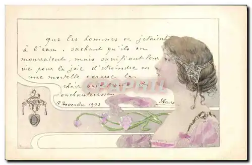 Cartes postales Fantaisie Femme