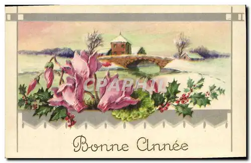 Cartes postales Fantaisie Fleurs