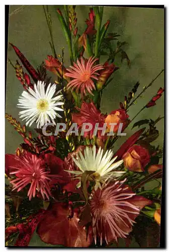 Ansichtskarte AK Fantaisie Fleurs Bouquet